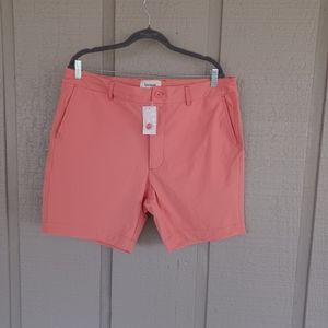 Unison Everyday Tech Short Size XL Men With Internal Drawcord Color Burnt Siena